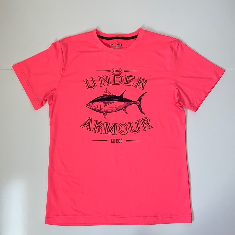 Under Armour Mens Fish HeatGear Shirt